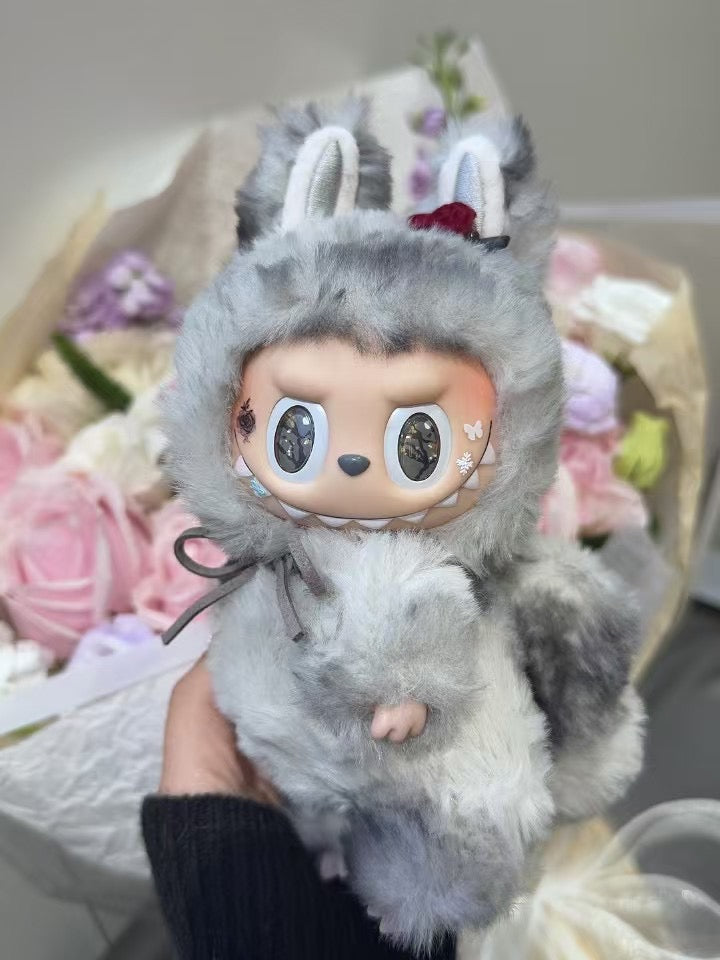 Grey Labubu Retrofit design – Pixiehouses